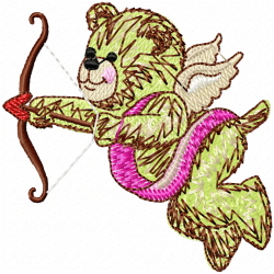 Teddy Embroidery Design 10